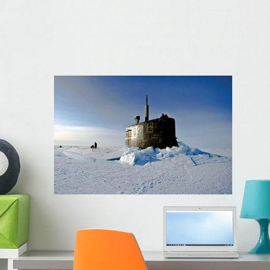 Submarine Uss Connecticut Surfaces Wall Decal