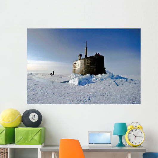 Submarine Uss Connecticut Surfaces Wall Decal
