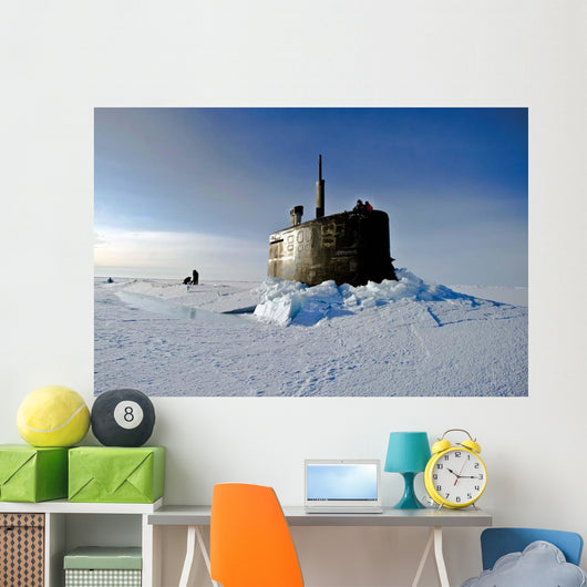 Submarine Uss Connecticut Surfaces Wall Decal