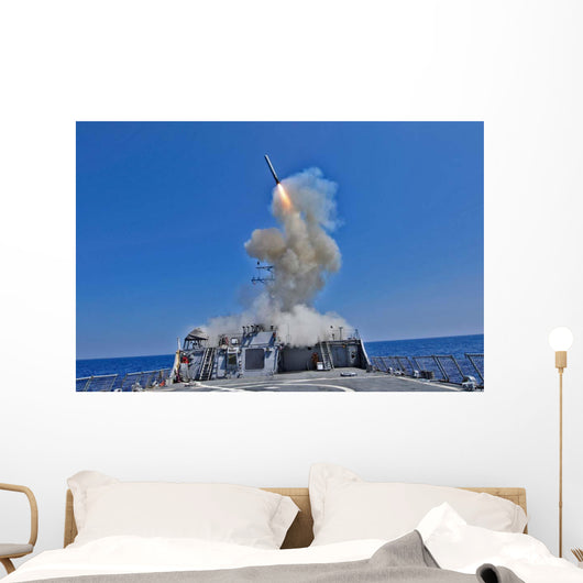 Uss Barry Launches Tomahawk Wall Decal
