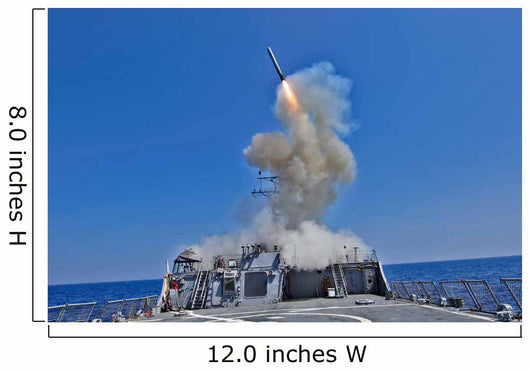 Uss Barry Launches Tomahawk Wall Decal