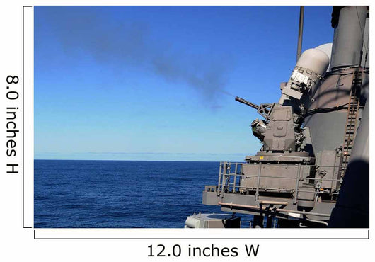 Uss Monterey Conducts Close-in Wall Decal