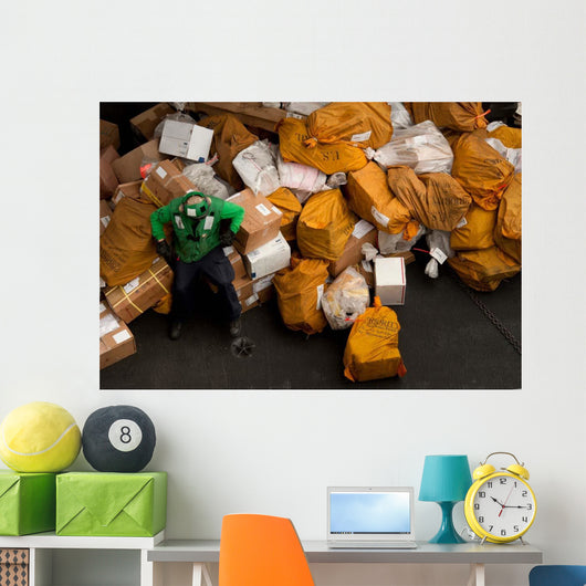 Sailor Waits to Move Wall Decal