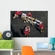 Marines Push Pordnance into Wall Decal