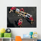 Marines Push Pordnance into Wall Decal