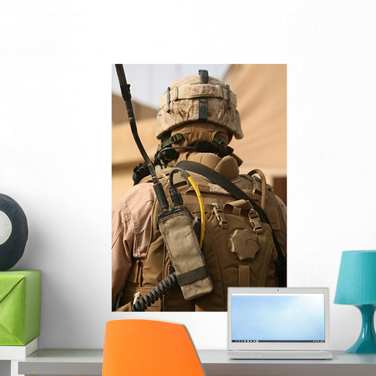 Vehicle Commander with His Wall Decal