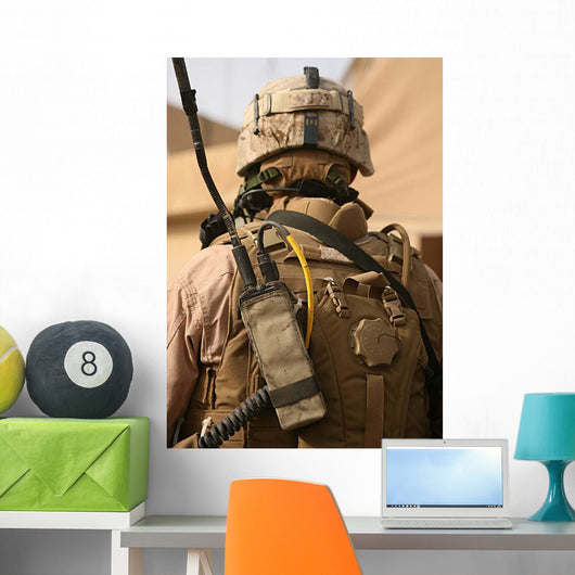 Vehicle Commander with His Wall Decal