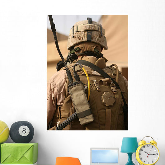 Vehicle Commander with His Wall Decal