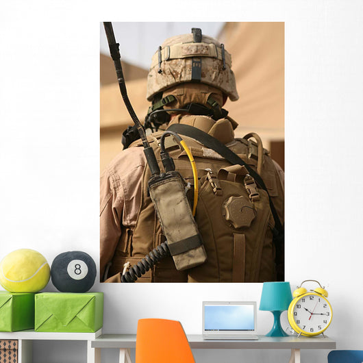 Vehicle Commander with His Wall Decal