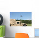 Uh-1n Helicopter Flies over Wall Decal