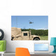 Uh-1n Helicopter Flies over Wall Decal