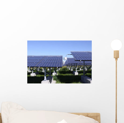 Photovoltaic System Solar Cells Wall Decal Design 1