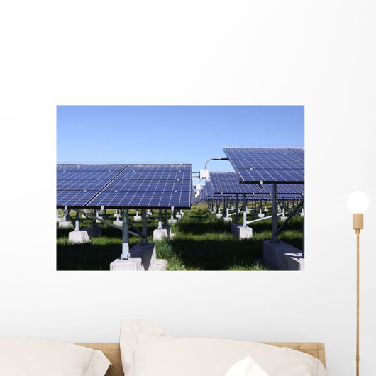 Photovoltaic System Solar Cells Wall Decal Design 1