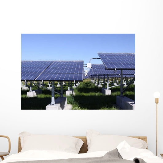 Photovoltaic System Solar Cells Wall Decal Design 1