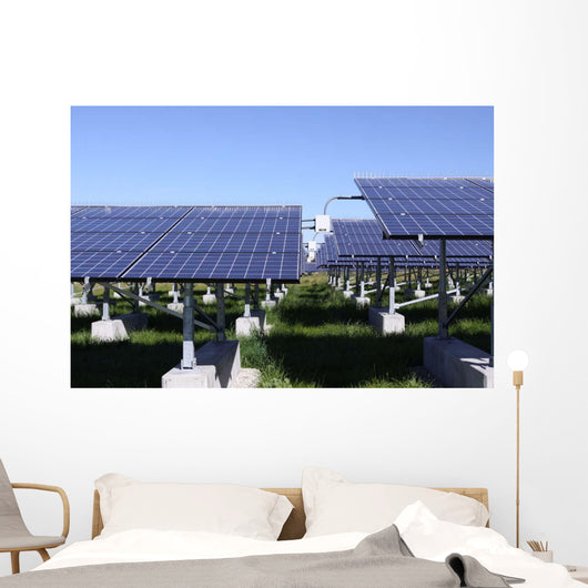 Photovoltaic System Solar Cells Wall Decal Design 1