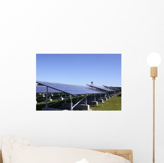 Photovoltaic System Solar Cells Wall Decal Design 2