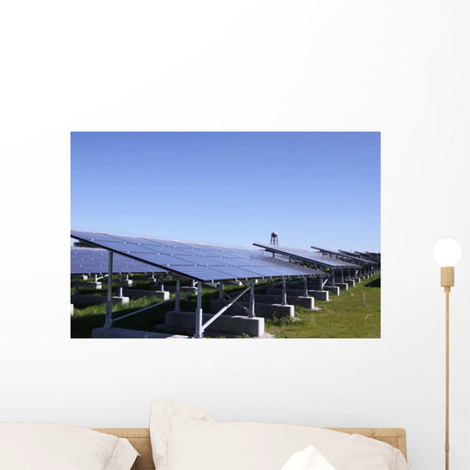 Photovoltaic System Solar Cells Wall Decal Design 2