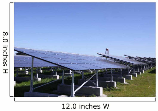 Photovoltaic System Solar Cells Wall Decal Design 2