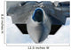 F-22 Raptor Prepares for Wall Decal Design 2