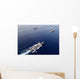 Aerial Naval Fleet Transiting Wall Decal