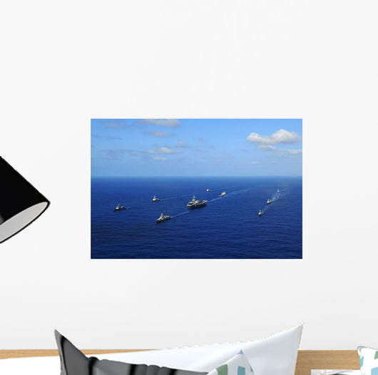 Ships from Ronald Reagan Wall Decal Design 1