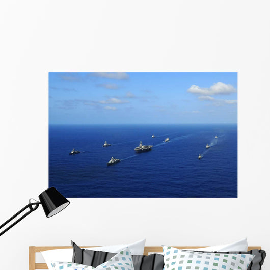 Ships from Ronald Reagan Wall Decal Design 1