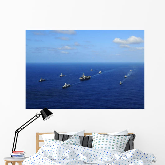 Ships from Ronald Reagan Wall Decal Design 1