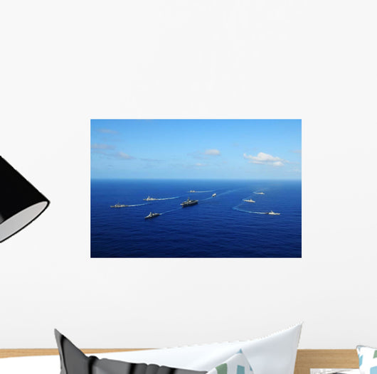 Ships from Ronald Reagan Wall Decal Design 2