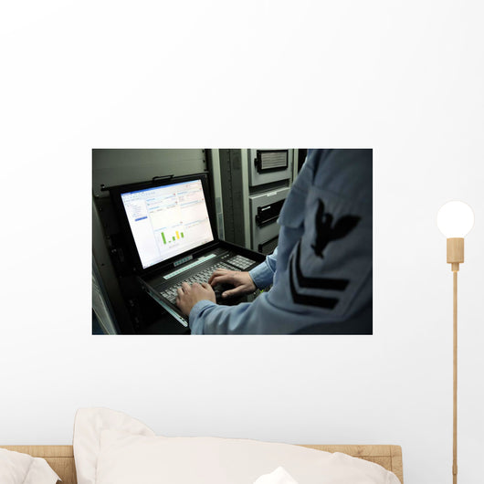 Information Systems Technician Monitors Wall Decal