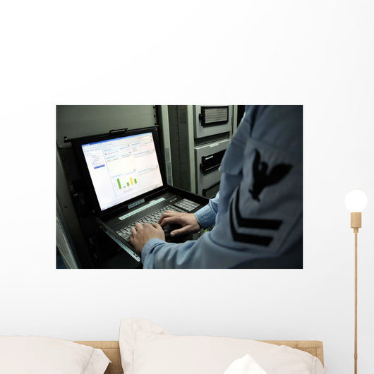 Information Systems Technician Monitors Wall Decal