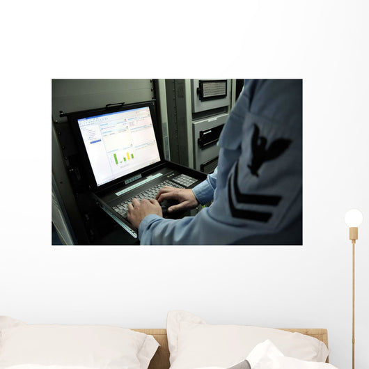 Information Systems Technician Monitors Wall Decal