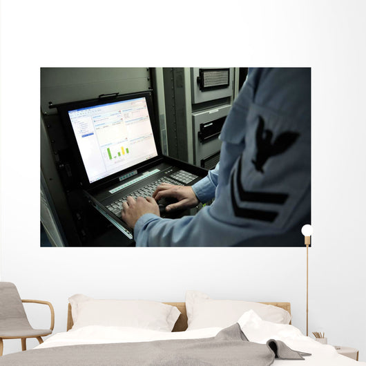 Information Systems Technician Monitors Wall Decal