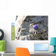 Purple Heart Award Hangs Wall Decal Design 2