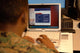 Officer Works Tablet Pc Wall Decal