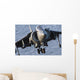 Close-up Av-8b Harrier Ii Wall Decal Design 1
