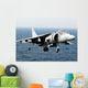 Av-8b Harrier Hovers over Wall Decal