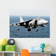 Av-8b Harrier Hovers over Wall Decal