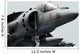 Close-up Av-8b Harrier Ii Wall Decal Design 2