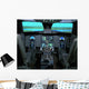 Interior Aircraft Flight Simulator Wall Decal