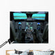 Interior Aircraft Flight Simulator Wall Decal