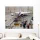 F-15b Testbed Aircraft Undergoes Wall Decal