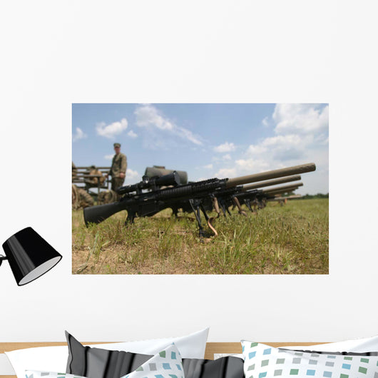 Scout Snipers Line up Wall Decal
