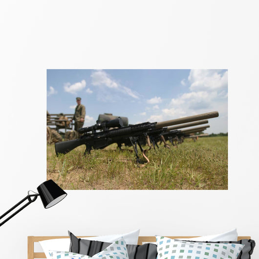 Scout Snipers Line up Wall Decal