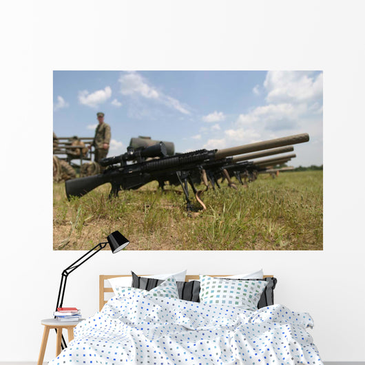 Scout Snipers Line up Wall Decal