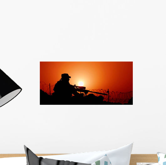 Us Special Forces Soldier Wall Decal