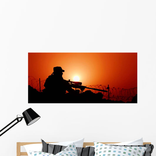 Us Special Forces Soldier Wall Decal