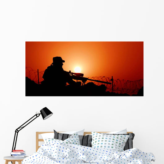 Us Special Forces Soldier Wall Decal