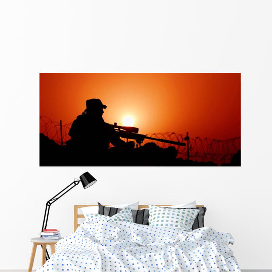 Us Special Forces Soldier Wall Decal