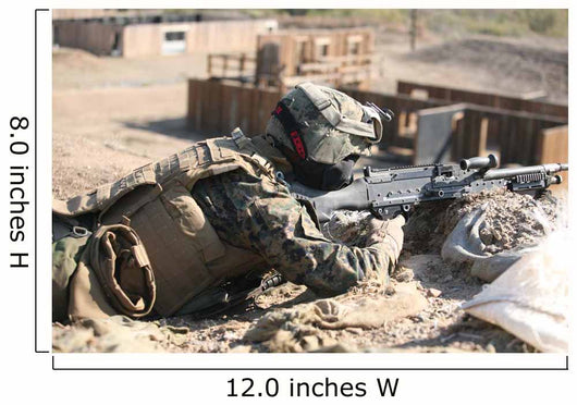 Us Marines Train for Wall Decal