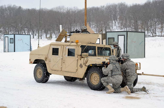 Us Soldiers Take Cover Wall Decal